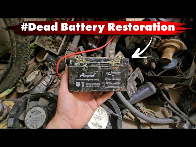 Sirf ₹50/- Ki Kabade Me Mili Purani Battery But Repair Hogi Kya? 😱