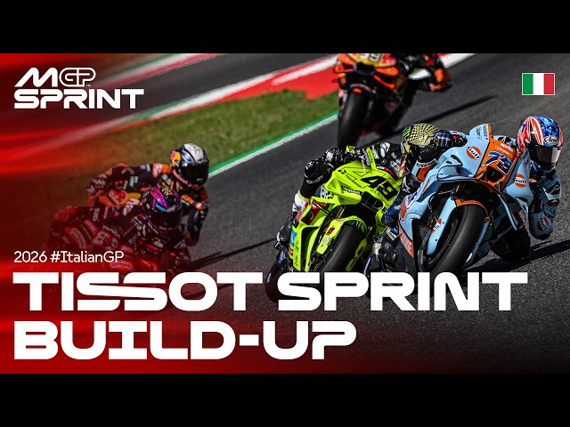Tissot Sprint Build-Up | 2026 Italian GP 🇮🇹