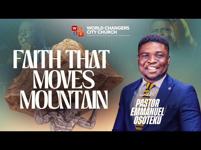 WELCOME TO OUR THANKSGIVING SERVICE (FAITH THAT MOVES MOUNTAIN)