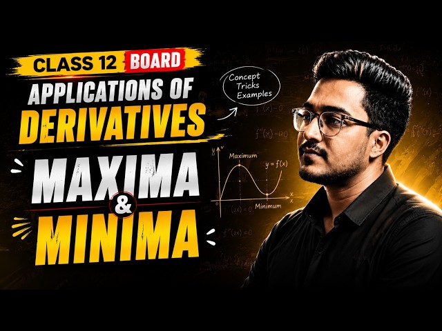 Applications of Derivative Lecture 06 | REVOLT 2027  | Basics to Advanced 💯 by Ehtisham Khan