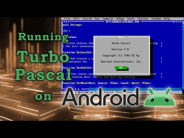 Turbo Pascal on Android with Termux - Setting Up