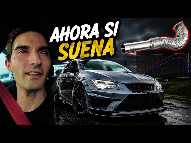 INSTALO UNA DOWNPIPE EN MI CUPRA 2.0 TSI… ¡AHORA SÍ SUENA!