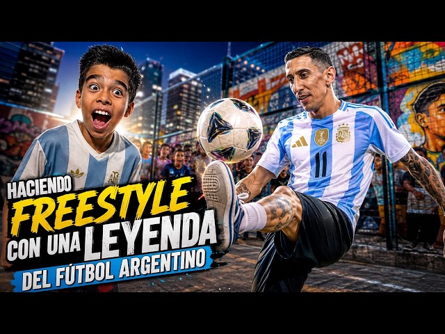 A WORLD CHAMPION FREESTYLES WITH ELIAS !!! 🤯⚽🔥
