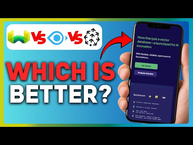 WEAVIATE VS MILVUS VS PINECONE – WHICH IS THE BEST VECTOR DATABASE IN 2025?