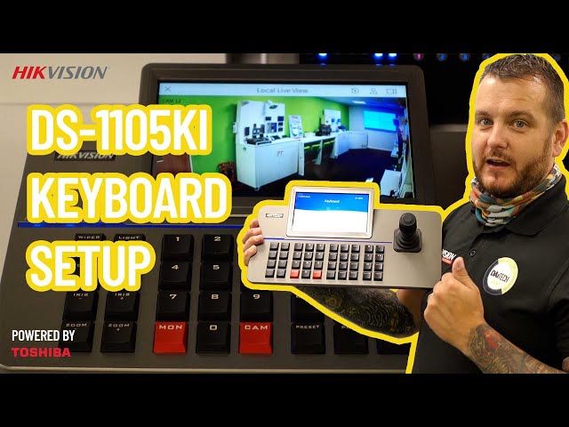 Hikvision DS-1105KI Keyboard Walkthrough & Setup
