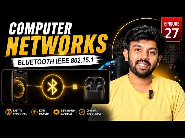Bluetooth IEEE 802.15.1 ACL, SCO & L2CAP | Computer Networks - Ep 27 | code io - Tamil