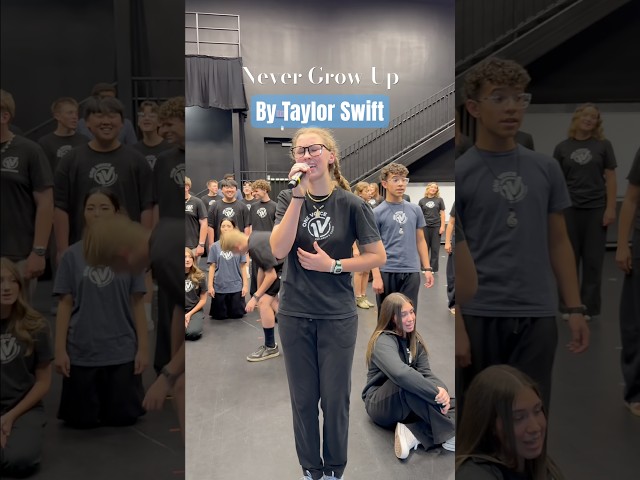 Never Grow Up Reminds Us To Slow Down #taylorswift #childrenschoir #choir