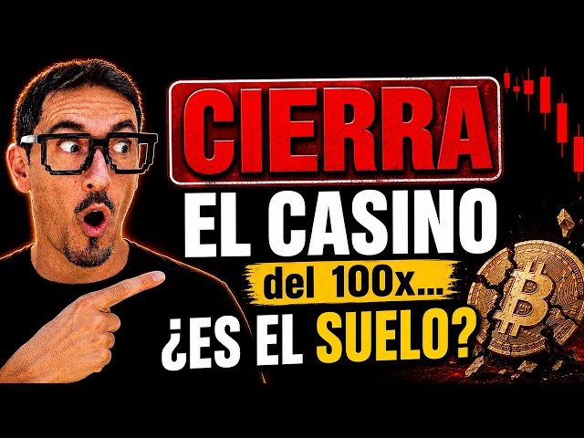 BITCOIN 🚨 ¡ÚLTIMA HORA! Cierra el casino del 100x… ¿es el SUELO?
