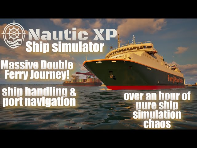 Professional Ship Simulator - 2 Ferries 1 Epic Voyage! 💪 Power Cut Chaos & Perfect No Damage Docking