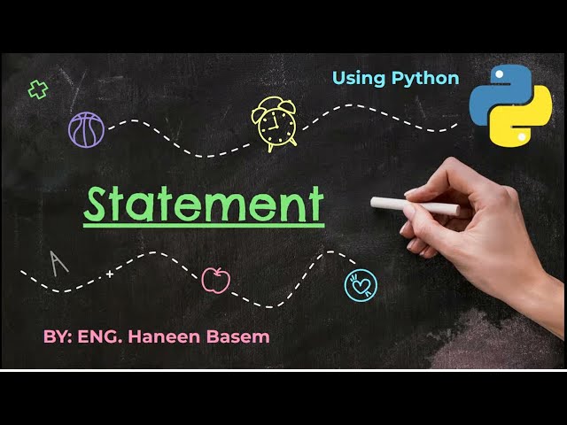 Statement in 1minute ? -  Python for Beginners