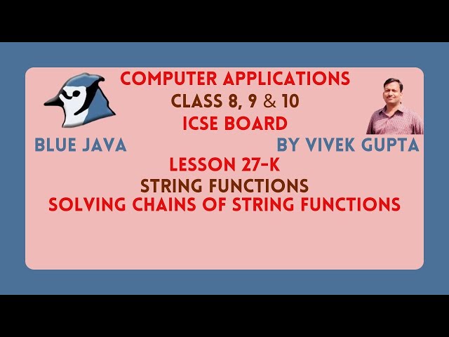 Solving chains of string functions in Java
