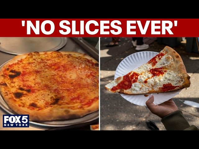 Are pizza places doing away with individual slices?