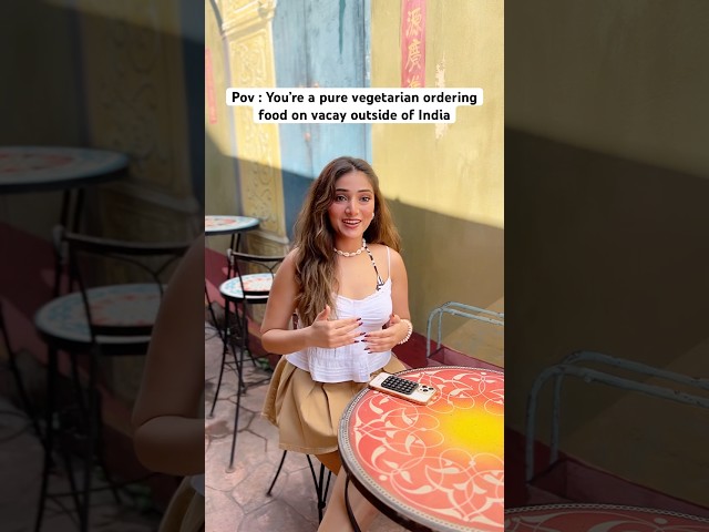 Indian Vegetarian On Vacation | Jains on vacation | Pure Vegetarian on outside of India Trip￼