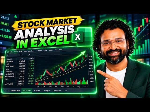 Stock Dashboard in Excel