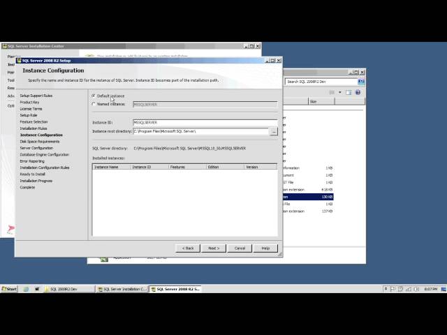 SQL Server 2008 R2 - Installation step by step