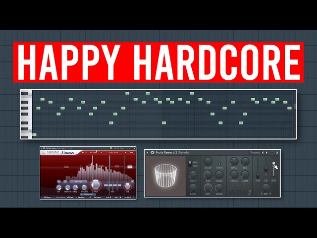 How To Make HAPPY HARDCORE!! - FL Studio Tutorial (+FREE FLP)