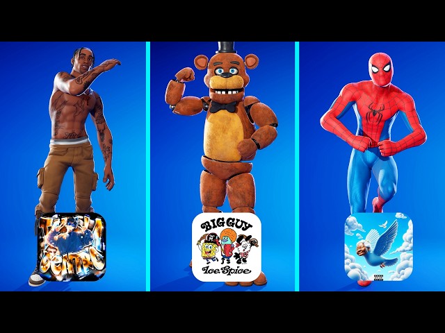All Fortnite TikTok Dances & Icon Series Emotes with the Best Music