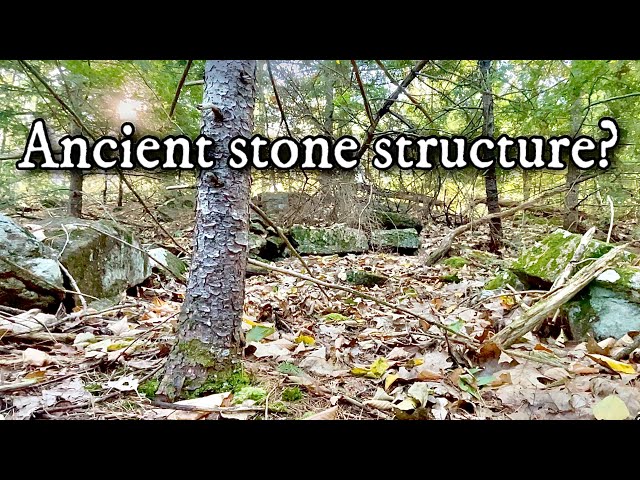 I think I found an ancient stone structure by the looks of it