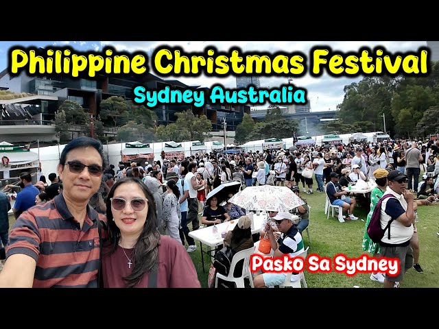 Delicious ‼️ Lunch at the Philippine Christmas (PASKO) Festival in Sydney, Australia