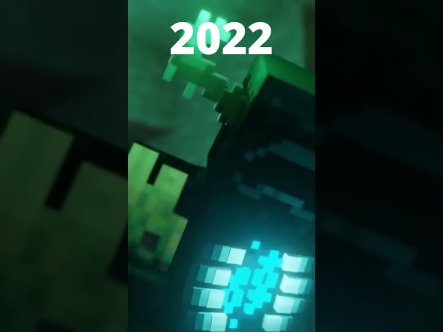 Evolution of warden #minecraft #evolution