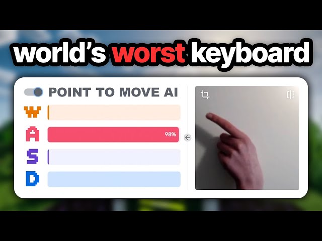 I turned my HAND into a “gaming keyboard”