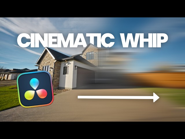 Viral Whip Transitions for Real Estate Videos + FREE DaVinci Resolve Preset