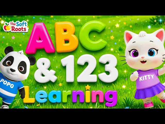 Preschool Learning activities for 3 year olds at home | Learn ABC Phonics Shapes Numbers Colors 🌈