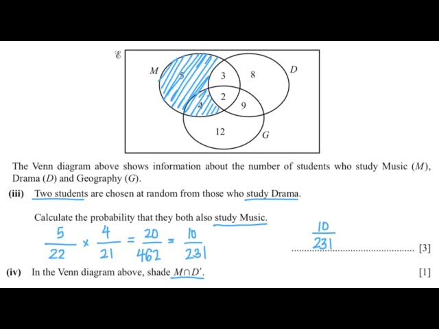 Sets and Venn Diagrams | IGCSE MATH (0580) PAST PAPER QUESTIONS