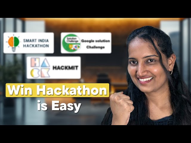 How To Win Any Hackathon and Prizes |  Beginner | Complete Step by Step | Full Roadmap