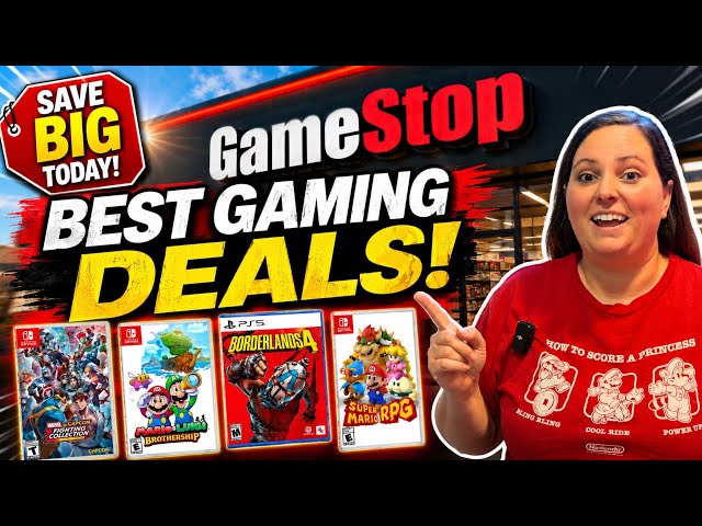 GameStop Has INSANE Gaming Deals Right Now!
