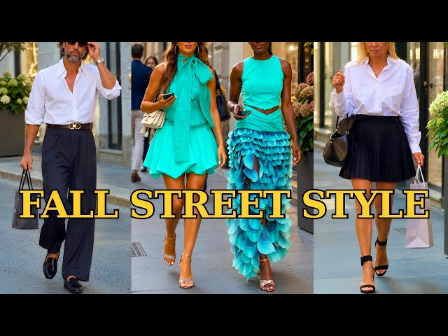 Milan Street Style: The MOST STUNNING Fall Outfits! ELEGANT Looks and Must-See Trends for 2026