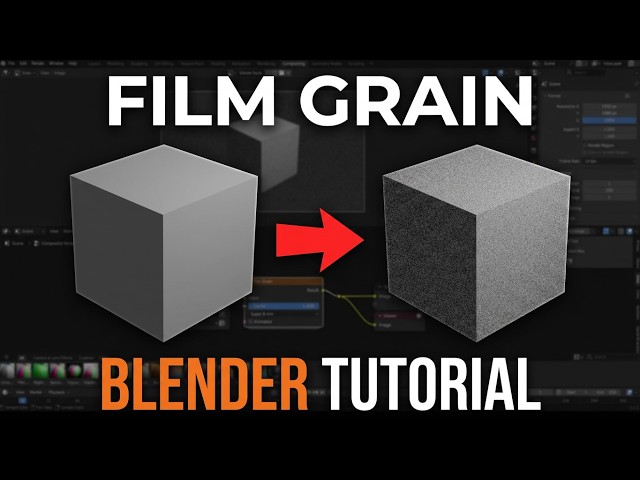 How to Add Realistic Film Grain in Blender