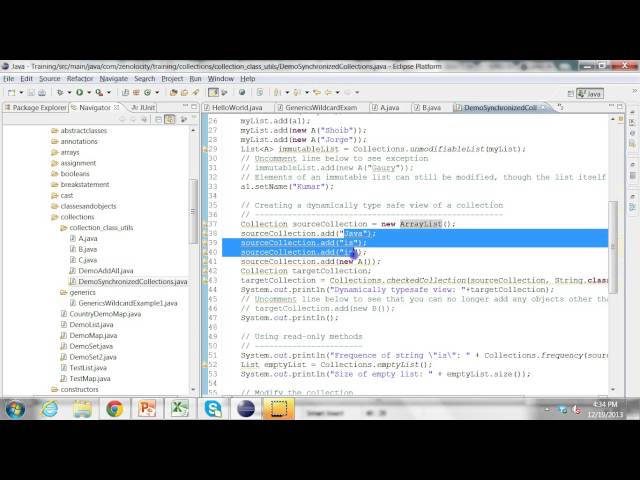 Introduction to Java Collections Class & Methods