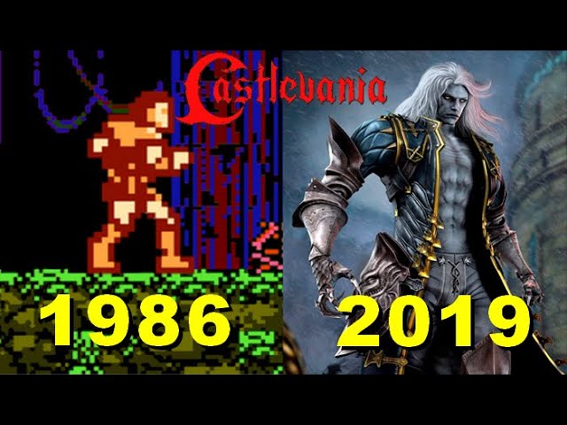 Evolution of Castlevania games  1986-2019