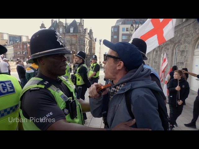 Tensions spill over in Birmingham as counter-protesters disrupt 'Unity Rally' in city centre