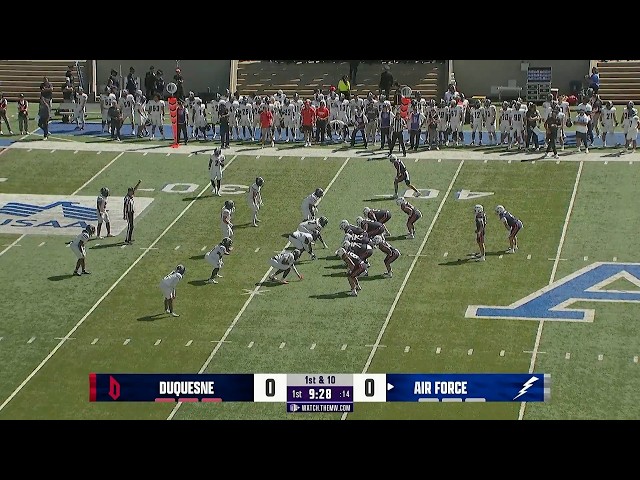 HIGHLIGHTS: Air Force's 34-0 win over Duquesne
