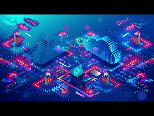 Digital Storage Animation 💾 | Cloud Data Flow Cinematic Visualization | #techedit #videoediting