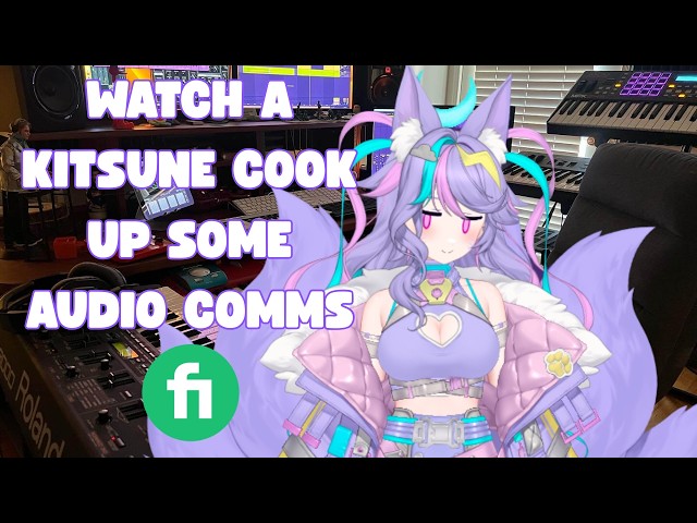 ⛈️ Co-Working Kitsune VTuber for Your Second Screen ⛈️