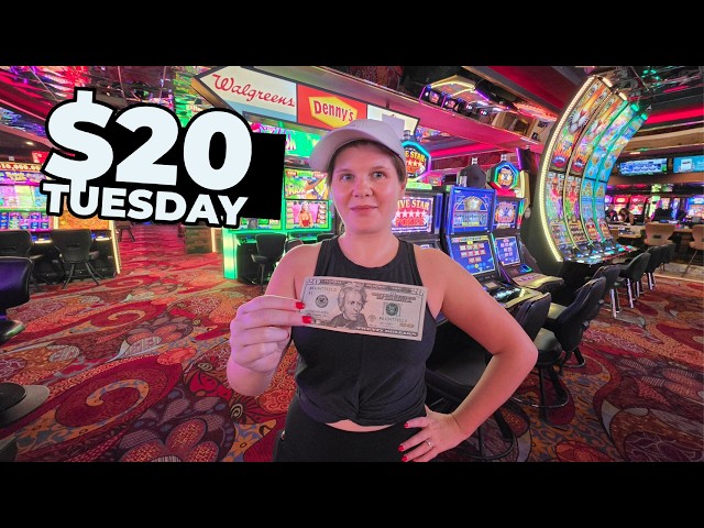 I Put $20 in 10 Slot Machines at Casino Royale Las Vegas!