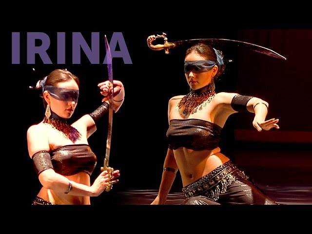 "Justice" Sword Belly Dance by Irina Akulenko | Learn with her at WorldDanceNewYork.com