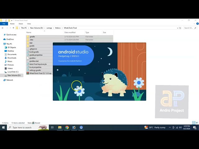 How to open Android App Source Code from Android Studio details #tamil