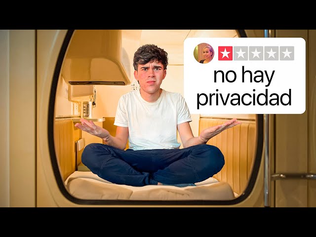 I tried Capsule Hotels in Argentina