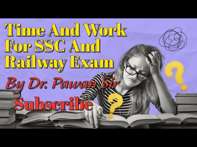 Time & Work | Fast Calculation Tips + Practice Questions | #maths #evergreenmaths #tricks