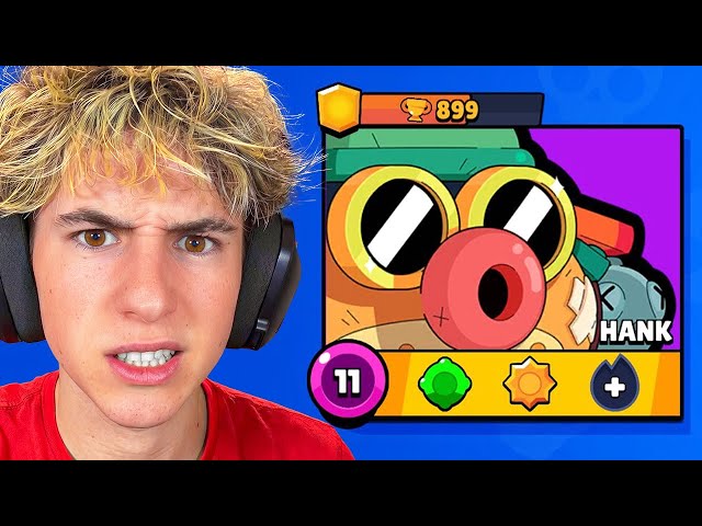 I PLAYED FOR 24 HOURS WITH THE WORST BRAWLER IN THE GAME! Embarrassing 😭