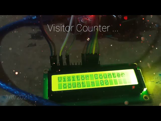 Bidirectional Visitors Counter Using Arduino and IR Sensor