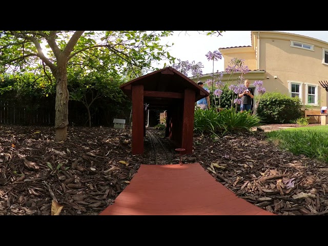 Backyard Train Layout
