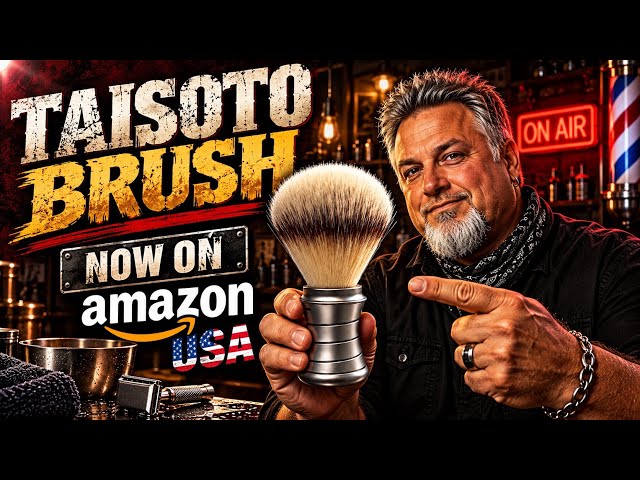 The Taisoto Shaving Brush Is Now on Amazon USA!