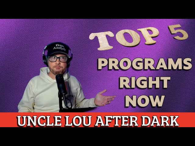 TOP 5 COLLEGE FOOTBALL PROGRAMS RIGHT NOW