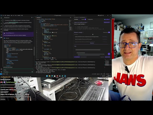 APRENDE A PROGRAMAR CON LA IA DE CODIUM Y VSCODE FÁCIL FÁCIL SENCILLO SENCILLO #competencia_digital
