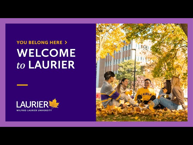 Welcome to Laurier